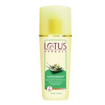 Lotus Herbals Alphamoist Alpha Hydroxy Peau Renouvellement sans Huile Hydratant - £16.73 GBP