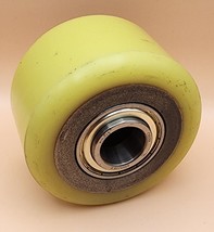 Crown Caster Wheel 8505-18z - Yellow/lime - Approx 4&quot; x 2.5&quot; - FIT-515 - £23.97 GBP