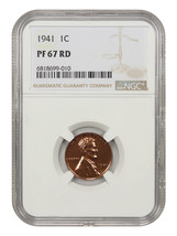 1941 1C NGC PR67RD - $2,291.63