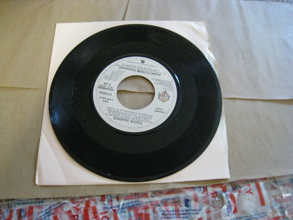 Eddie Harris Sarah Vaughan Promo 45 Record Love Theme To Sharkys Machine - $9.02