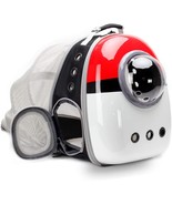 Expandable Cat Backpack, Space Capsule Transparent Bubble Pet Traveling ... - £43.98 GBP