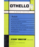 Othello By William Shakespeare  Study Master Publications - $4.90