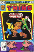 Marvel Two-In-One Comic Book #94 The Thing Power Man &amp; Iron Fist, 1982 VFN/NM - $3.99