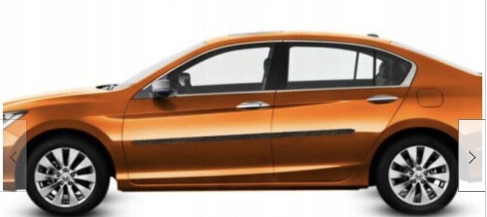 Honda Accord Sedan - Premium Protect Matte Black Door Protection Strips by...
