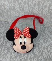 Minnie Mouse Plush Purse Bag Shoulder Strap Jerry Leigh Disney 3D Vacati... - $15.99