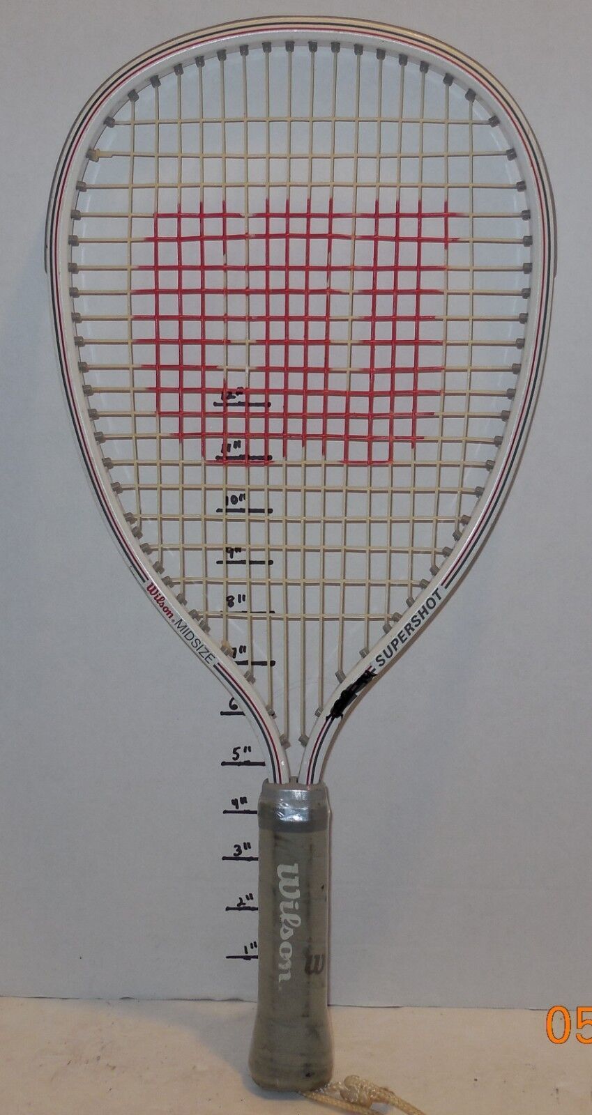 Vintage Wilson Midsize Raquetball Raquet 18.5" Super Shot Racket - $14.50