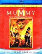 The Mummy Tomb of the Dragon Emperor: Blu-ray DVD Deluxe Edition  - £4.12 GBP