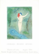 Marc Chagall Chloe&#39;s Kiss, 1984 - £98.92 GBP