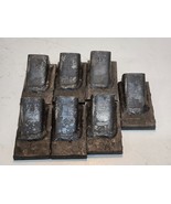7 Quantity of 3C F Bucket Teeth 4 3/4&quot; x 2 3/4&quot; for 1 1/2&quot; Shank (7 Quan... - $1,332.36 MXN