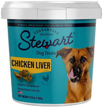 Stewart Pro-Treat 100% Pure Chicken Liver Freeze Dried Training Treats - £7.06 GBP+