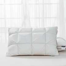 Luxurious White Goose Down Pillow - Hypoallergenic &amp; Plush Fluffy soft Pillow - £58.85 GBP+