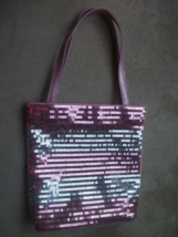 handbag sequins limited too pink nwot - £25.95 GBP