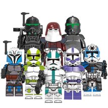 Star Wars The Bad Batch Elite Squad Howzer Galactic Marines 8pcs Minifigures Toy - £14.56 GBP