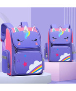 Kids Unicorn Backpack, Purple or Pink School Bag, Childs Travel Rucksack - $22.30