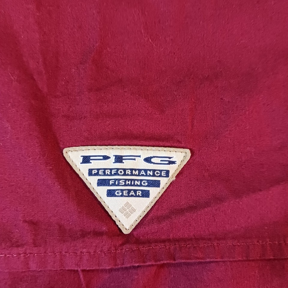 Florida State University FSU Columbia Sportswear PFG Cotton Shirt Men’s Size L Item image 13