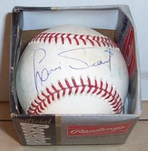 Luis Tiant Autographed Game Used MLB Baseball Signed Red Sox Twins - £33.77 GBP