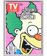 VINTAGE Oct 21 2000 TV Guide Magazine Simpsons Krusty the Clown - £11.64 GBP