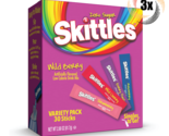 3x Packs Skittles Variety Wild Berry Drink Mix Singles | 30 Sticks Each ... - $23.42