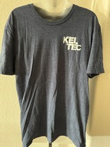 KelTec 2nd Amendment Firearm Logo USA Men&#39;s T-Shirt Blue sz L - $29.69