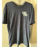 KelTec 2nd Amendment Firearm Logo USA Men&#39;s T-Shirt Blue sz L - $40.60 CAD