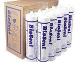Clear BioSeal Waterproof Caulk &amp; Sealant 100% RTV Silicone Sealant, 10oz - £74.85 GBP