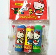 Hello Kitty Pencil Type Eraser SANRIO Old Logo 1994&#39; Retro Cute Vintage Goods - £20.95 GBP