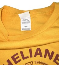 Heliane Steden Tennis Tee Yellow Hall of Fame 2022 Sz Large L Hanes image 5