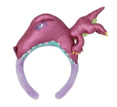 Universal Studios Jurassic World Pink Glitter Dino Bite Headband - $751.73 MXN