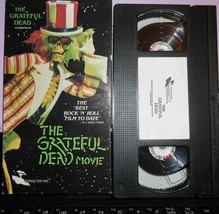 The Grateful Dead Movie VHS NTSC Rock Jerry Garcia Live Show Concert - £7.84 GBP