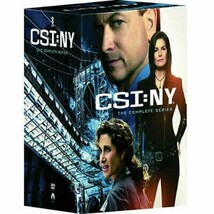 CSI NY Complete Series Seasons 1 2 3 4 5 6 7 8 & 9 New DVD Box Set Sealed 1-9 - £55.75 GBP