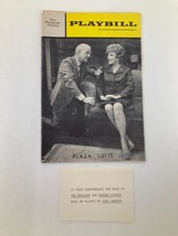 1970 Playbill The Plymouth Theatre Don Portner &amp; Peggy Cass in Plaza Suite - £14.91 GBP