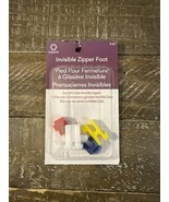 Invisible Zipper Foot, Coats &amp; CLARK, Front, Short, Long Shank, Slant, B... - €10,03 EUR