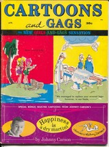 Cartoons and Gags 4/1968-Marvel-jokes-Dare-Bob Tupper-Monster Laughs-VG - £40.56 GBP