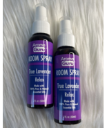 2-Pack Relaxing Lavender Essential Oil Spray - 2oz for Room, Pillow, Bed... - $13.70 CAD