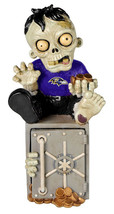 Baltimore Ravens Zombie Figurine Bank CO - $60.99