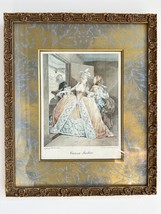 Jean-Michel Moreau color etching ‘Caresse Furtive’ Framed Art. Vintage, ... - $5,031.66 MXN