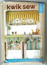 Kwik Sew Sewing Pattern 10852 4290 Roman Shades Valances - £7.14 GBP