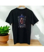 Dr Who black graphic T Shirt tee Men’s Size L Large Tardis - $21.77