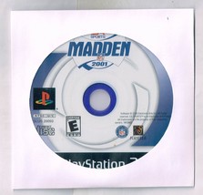 EA Sports Madden 2001 PS2 Game PlayStation 2 disc Only - £7.67 GBP