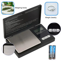 Pocket 1000g x 0.1g Digital Jewelry Gold Coin Gram Balance Weight Precis... - £9.93 GBP