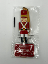 Disney Parks Mickey’s Very Merry Christmas Party Ornament Toy Soldier 2023 NIP - £10.26 GBP