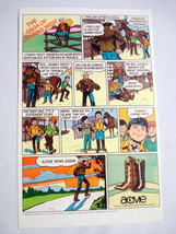 1980 Ad Acme Boots The Saga of Johnny West - £6.27 GBP