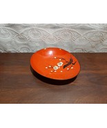Vintage Japanese Red Black Lacquerwarr Lacquer Bowl - $9.49