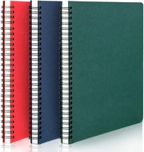 EUSOAR Spiral Lined Notebook, A5 3packs 5.5x8.3&quot; 120 Pages Lined Travel Writing - £28.76 GBP