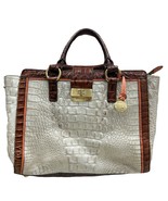 Brahmin Purse Annabelle tri-color seashell leather satchel 309467 - £119.10 GBP