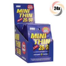 24x Packets DBI Mini Thin 25/50 Herbal Dietary Supplement | 6 Capsules Each - £20.18 GBP