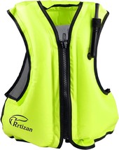 Rrtizan Swim Vest for Adults, Buoyancy Aid Swim Jackets - Portable Infla... - £28.89 GBP