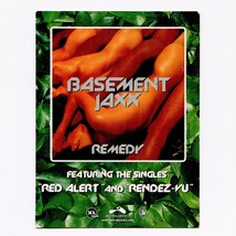 Basement Jaxx Remedy 1999 Rave Flyer Twilo Club NYC 90s Electronic Dance... - $15.76