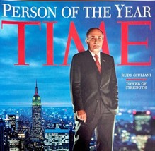 Time Magazine Rudy Giuliani 2002 Person Of The Year Sp Double Issue Vintage E53 - £19.57 GBP