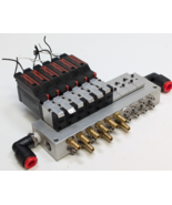 Humphrey MOC 10-70 SOLENOID VALVE MANIFOLD With 6 M401-37 Mirco Valves -... - €424,84 EUR